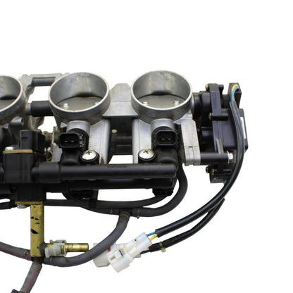 2005 2006 SUZUKI GSXR 1000 THROTTLE BODY MAIN FUEL INJECTORS BODIES ELECTRICAL