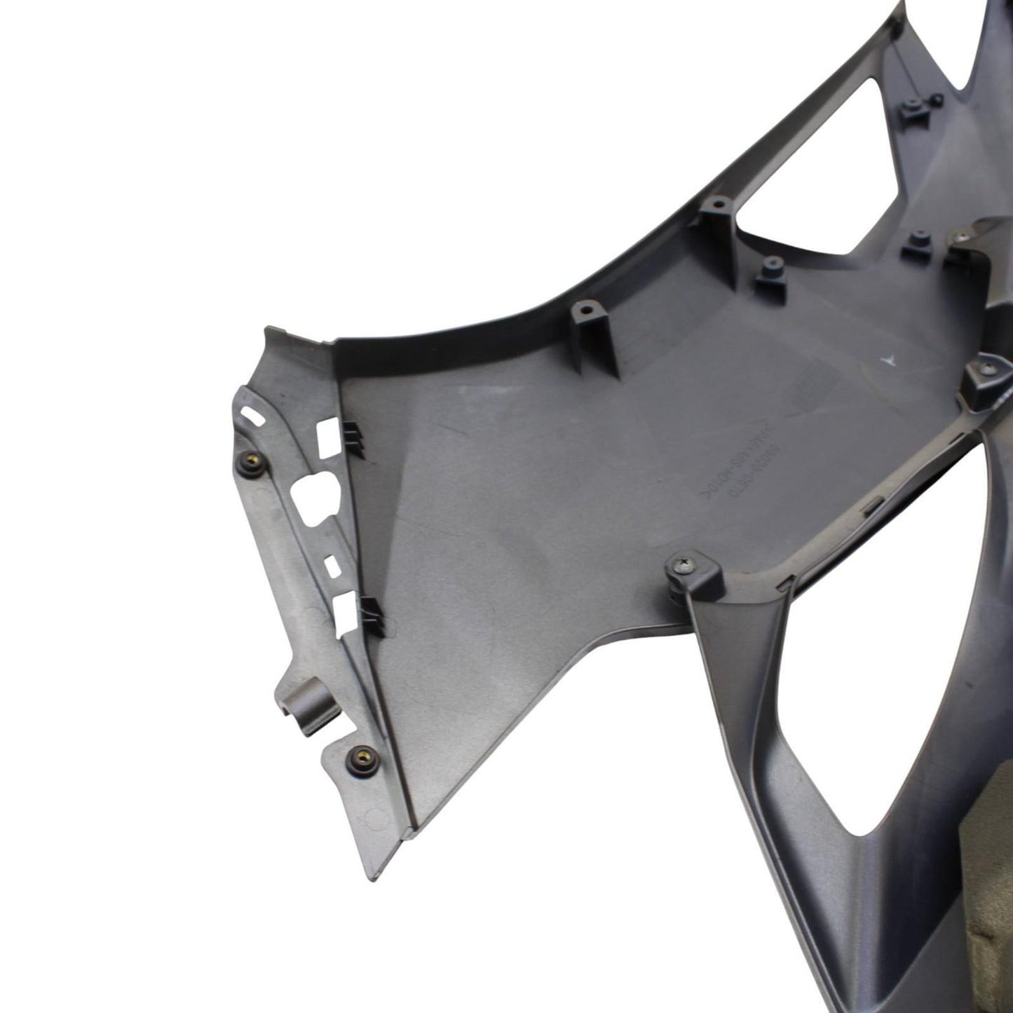 2019 - 2025 KAWASAKI NINJA ZX6R RIGHT MID FAIRING COWL PLASTIC PANEL TRIM GREY