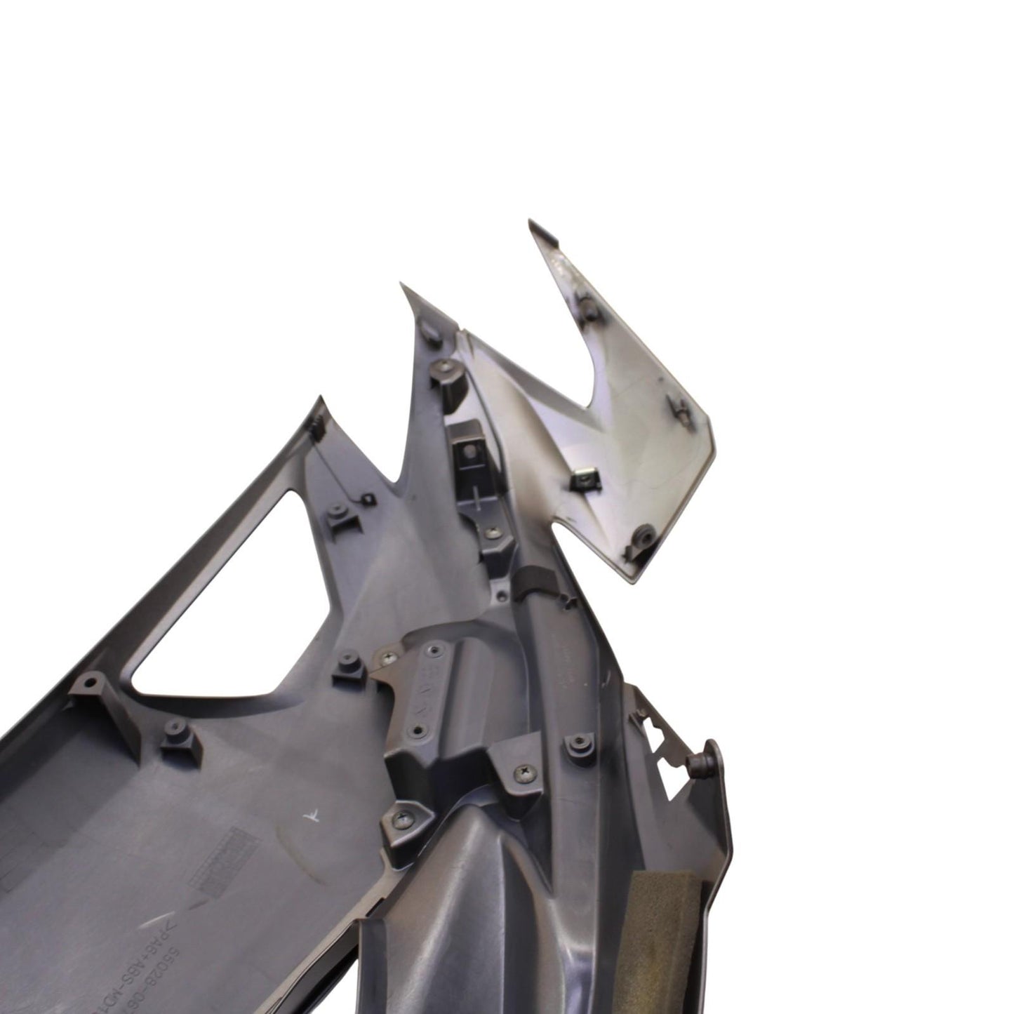 2019 - 2025 KAWASAKI NINJA ZX6R RIGHT MID FAIRING COWL PLASTIC PANEL TRIM GREY
