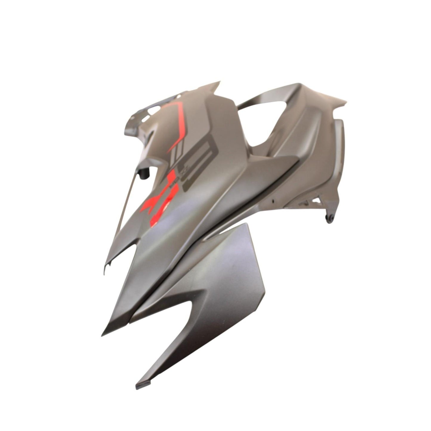 2019 - 2025 KAWASAKI NINJA ZX6R RIGHT MID FAIRING COWL PLASTIC PANEL TRIM GREY