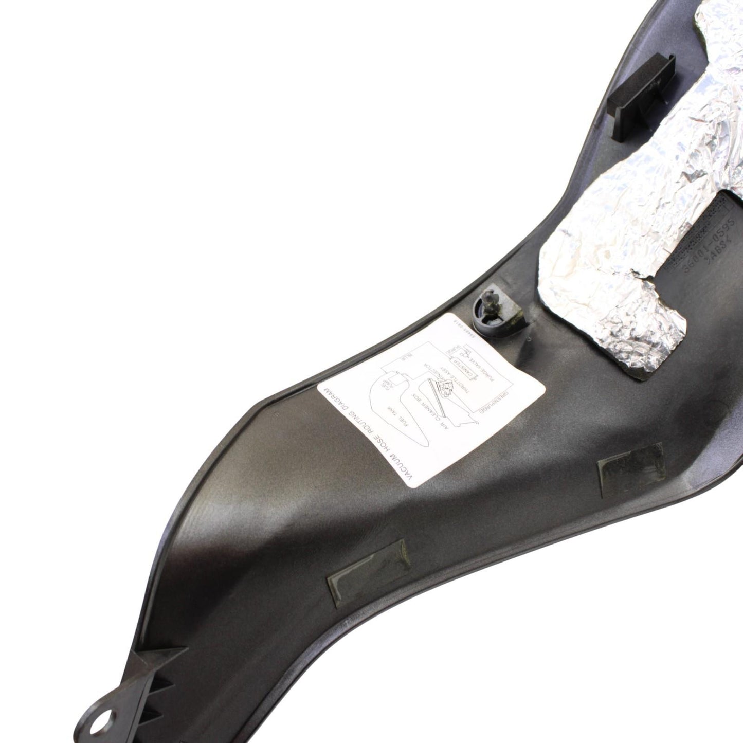 2019 - 2025 KAWASAKI NINJA ZX6R GAS TANK FAIRING COWL FUEL RESERVOIR PANEL TRIM