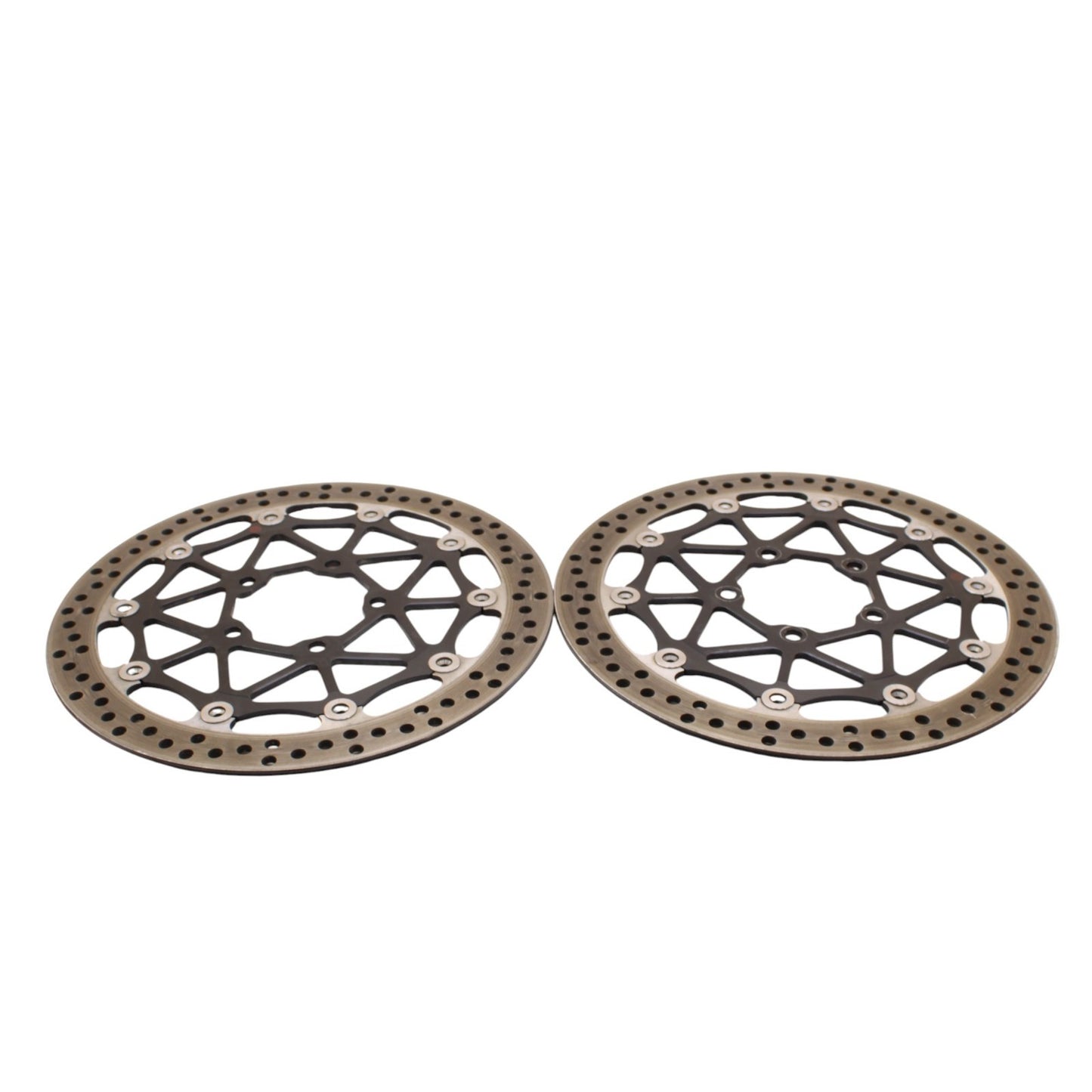 2021 - 2025 KAWASAKI NINJA ZX10R FRONT BRAKE ROTORS WHEEL RIM DISC SET PAIR