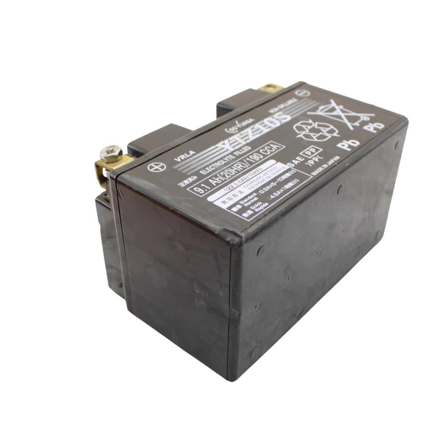 2021 - 2025 KAWASAKI NINJA ZX10R BATTERY GS YUASA YTZ10S 9.1Ah(20HR)/190 CCA