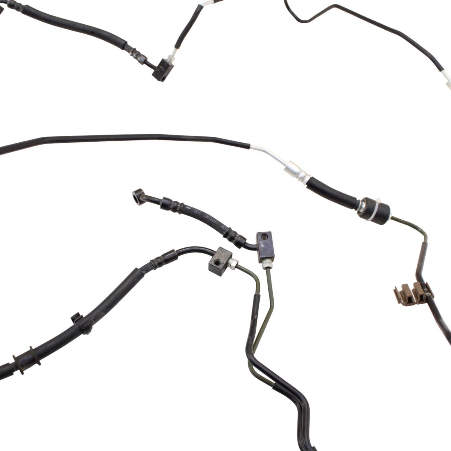 2021 - 2025 KAWASAKI NINJA ZX10R ABS BRAKE LINES FRONT REAR HOSES SET STOCK OEM