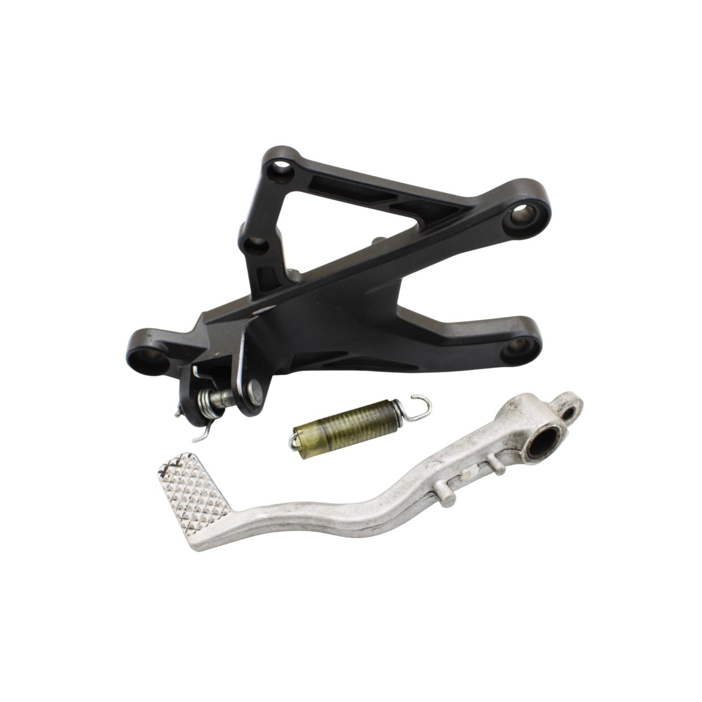 2008 - 2013 DUCATI 848 EVO REAR SET RIGHT DRIVER SIDE BRAKE PEDAL FOOT REST