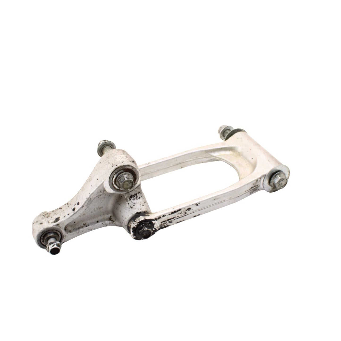 2007 2008 SUZUKI GSXR1000 REAR DOG BONE BACK SHOCK LINKAGE SILVER DOGBONE STOCK