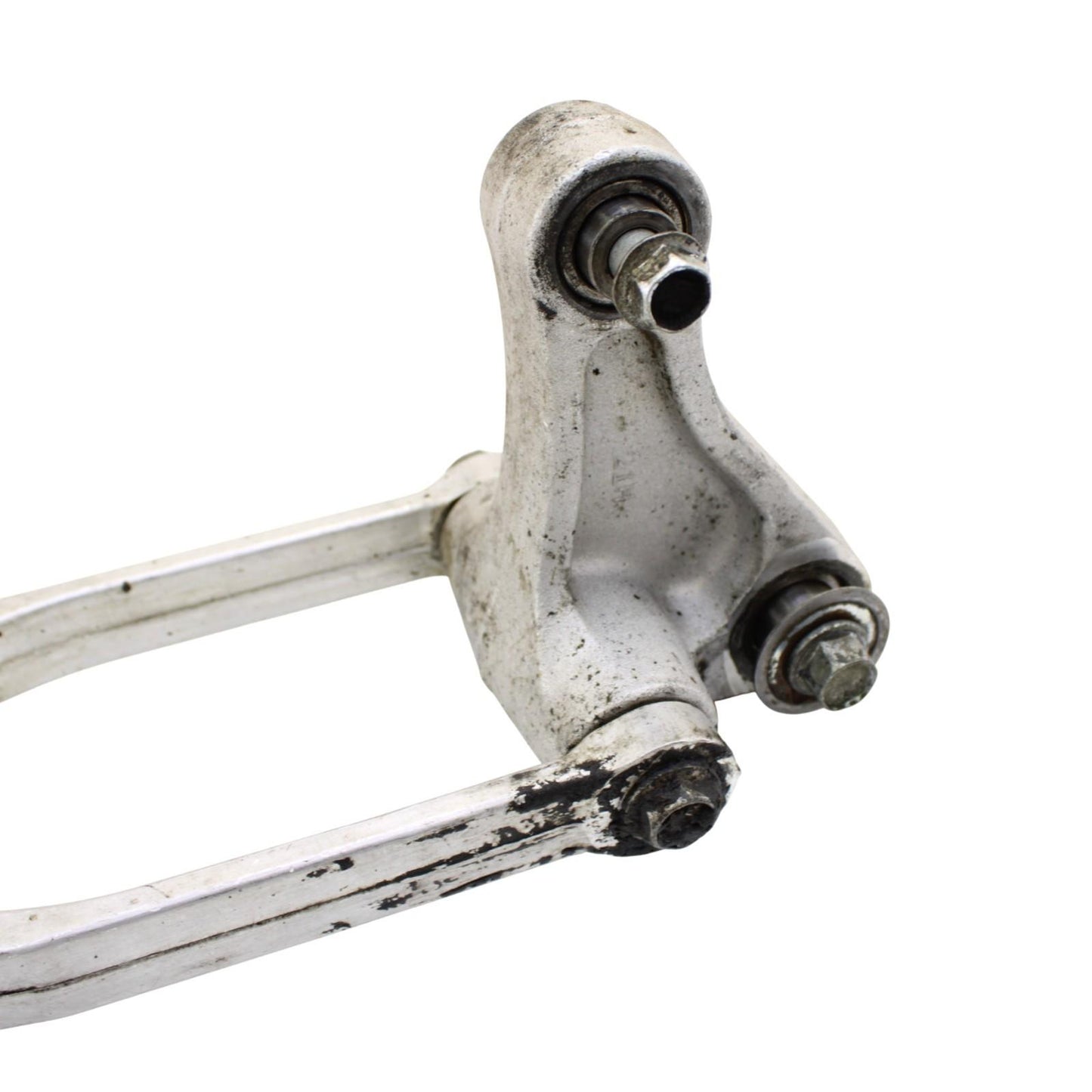 2007 2008 SUZUKI GSXR1000 REAR DOG BONE BACK SHOCK LINKAGE SILVER DOGBONE STOCK