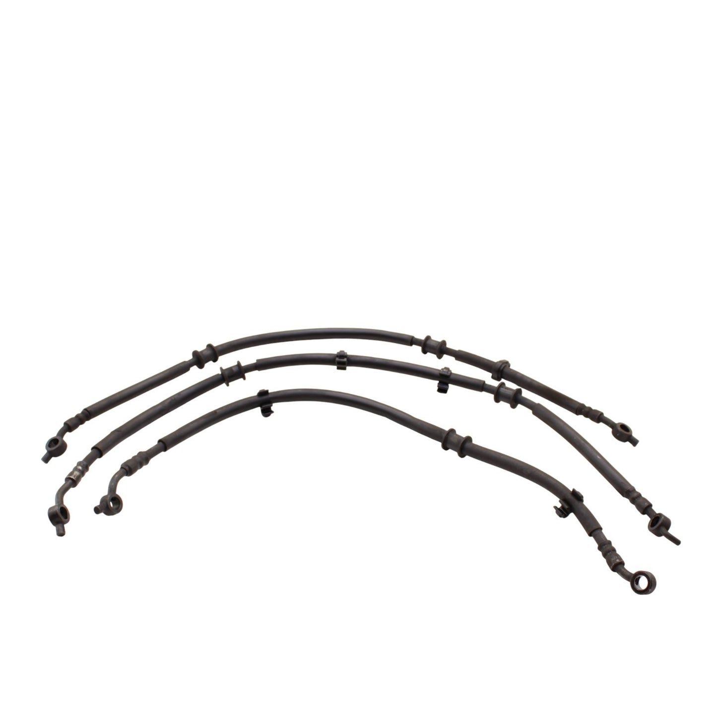 2024 - 2025 KAWASAKI NINJA ZX6R BRAKE LINES FRONT REAR CALIPER HOSES SET STOCK