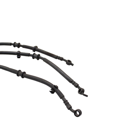 2024 - 2025 KAWASAKI NINJA ZX6R BRAKE LINES FRONT REAR CALIPER HOSES SET STOCK