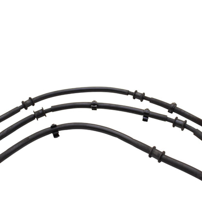 2024 - 2025 KAWASAKI NINJA ZX6R BRAKE LINES FRONT REAR CALIPER HOSES SET STOCK