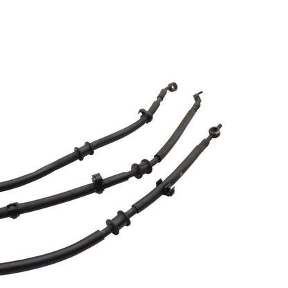 2024 - 2025 KAWASAKI NINJA ZX6R BRAKE LINES FRONT REAR CALIPER HOSES SET STOCK