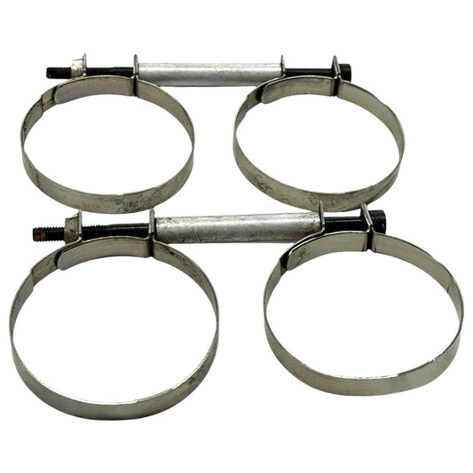 2016 - 2019 KAWASAKI NINJA ZX10R THROTTLE BODY CLAMPS BOOT SET LOWER AIR BOX