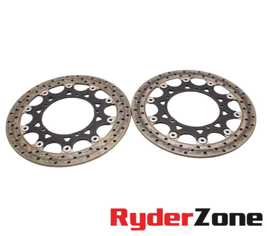 2004 - 2006 YAMAHA YZF R1 FRONT ROTORS BRAKE DISC LEFT RIGHT STRAIGHT STOCK