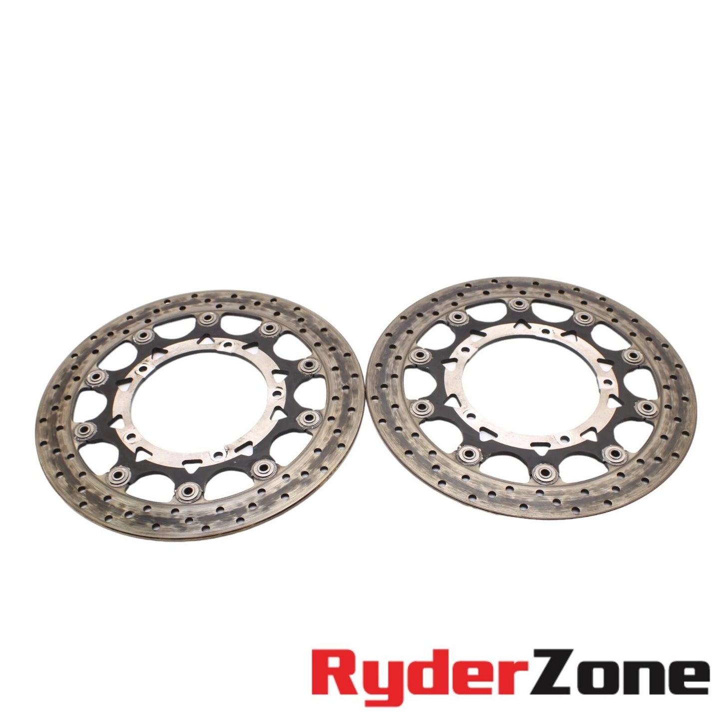 2004 - 2006 YAMAHA YZF R1 FRONT ROTORS BRAKE DISC LEFT RIGHT STRAIGHT STOCK