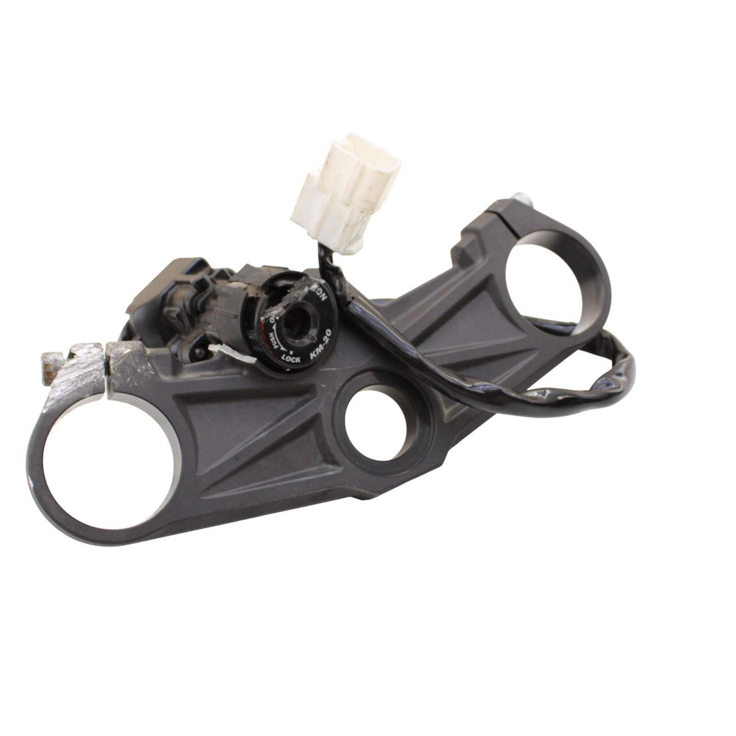 2024 - 2025 KAWASAKI NINJA ZX6R LOCK SET IGNITION KEY GAS CAP SWITCH *DAMAGE*