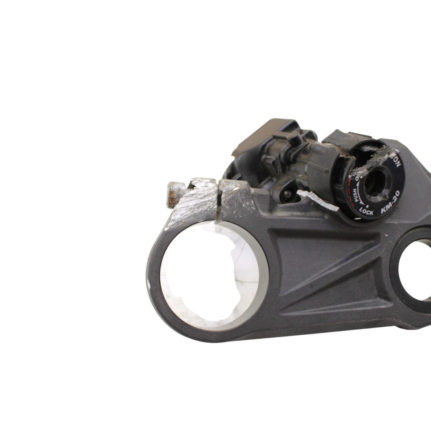 2024 - 2025 KAWASAKI NINJA ZX6R LOCK SET IGNITION KEY GAS CAP SWITCH *DAMAGE*