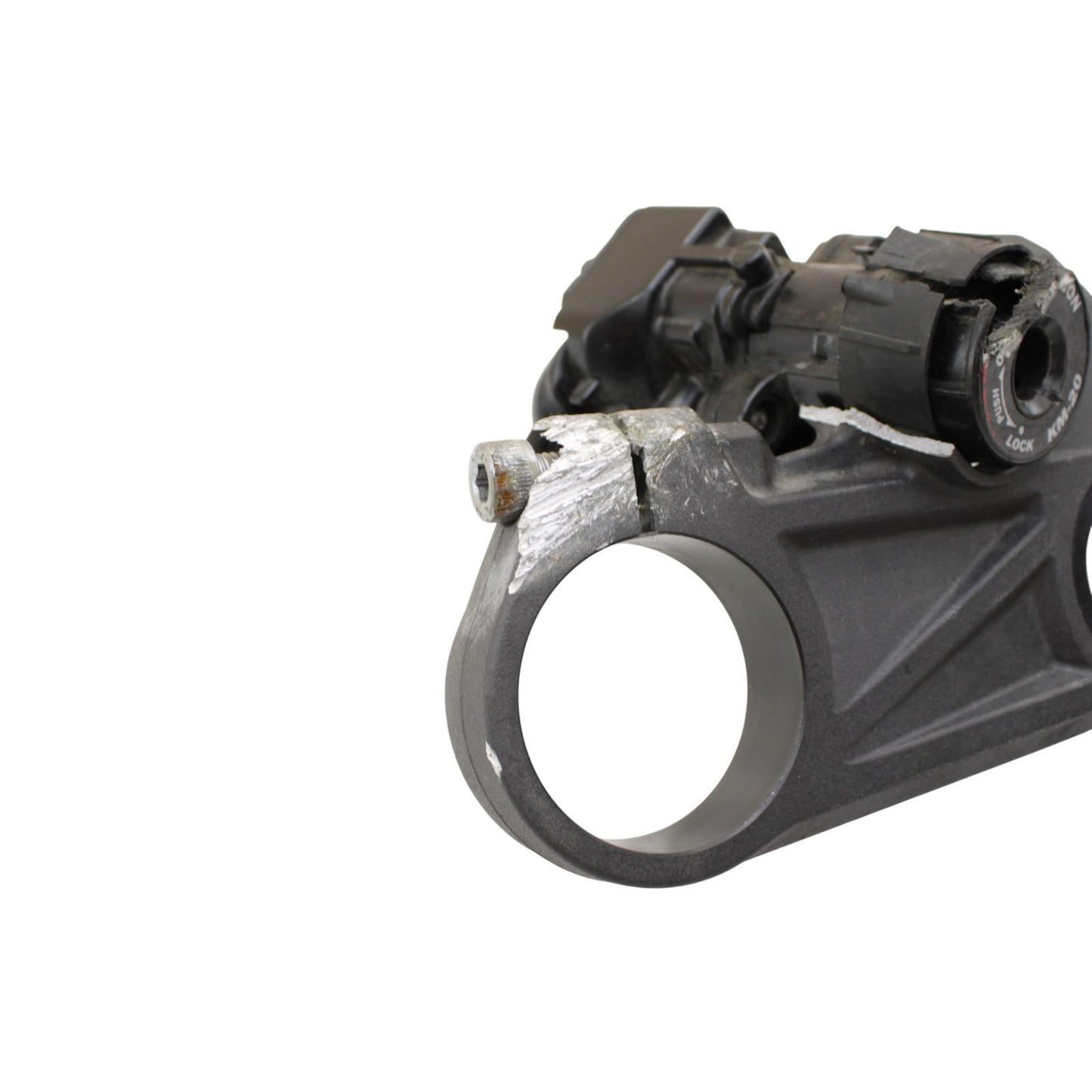 2024 - 2025 KAWASAKI NINJA ZX6R LOCK SET IGNITION KEY GAS CAP SWITCH *DAMAGE*