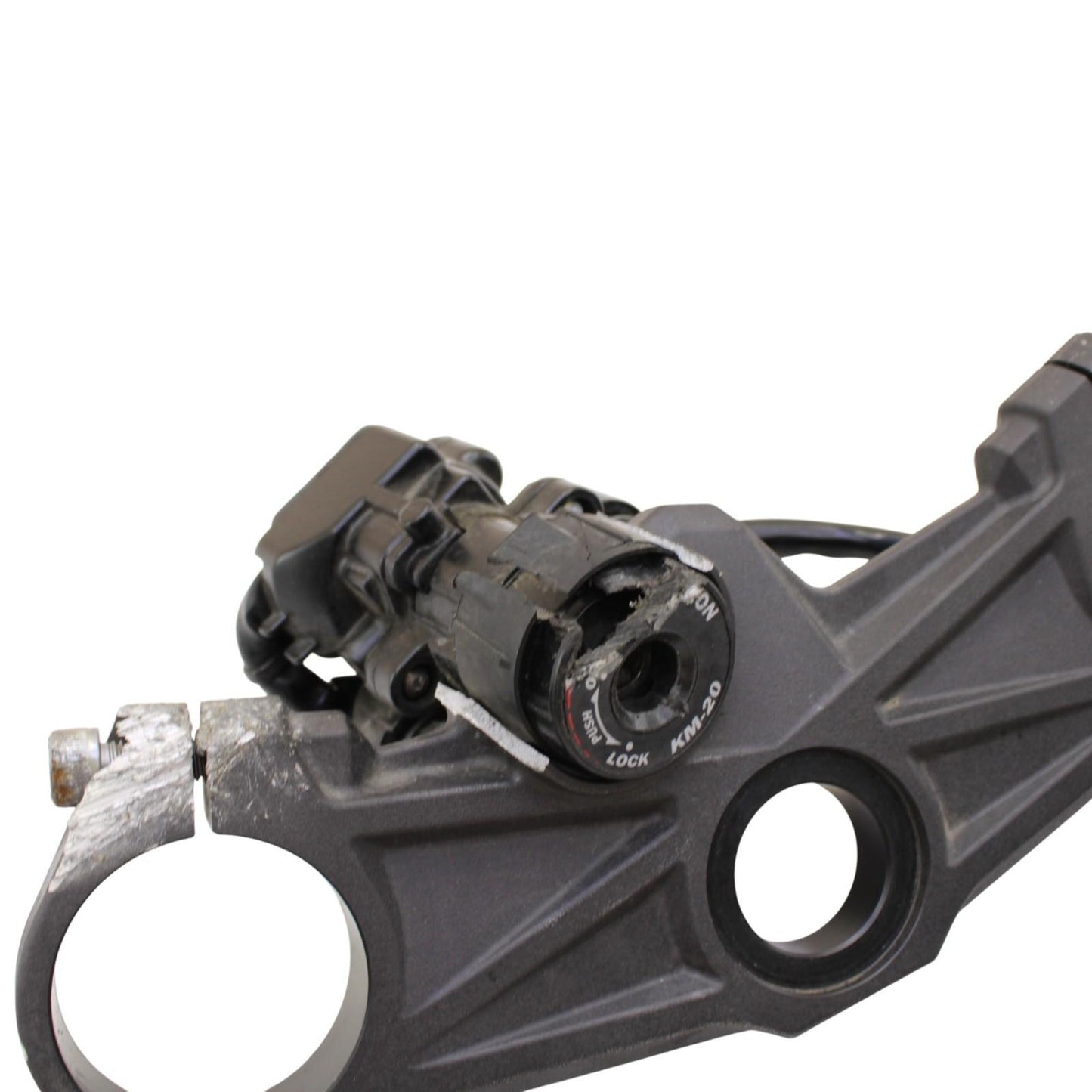 2024 - 2025 KAWASAKI NINJA ZX6R LOCK SET IGNITION KEY GAS CAP SWITCH *DAMAGE*