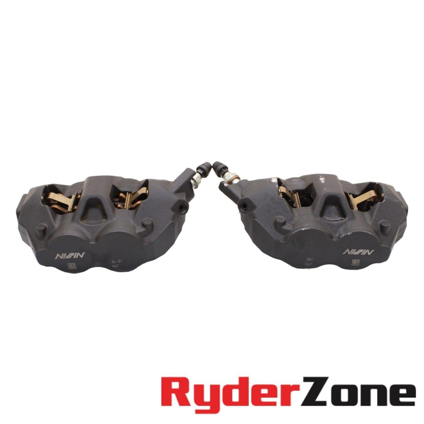 2020 - 2023 BMW S1000RR FRONT BRAKE CALIPER SET LEFT RIGHT NISSIN BOLTS HARDWARE