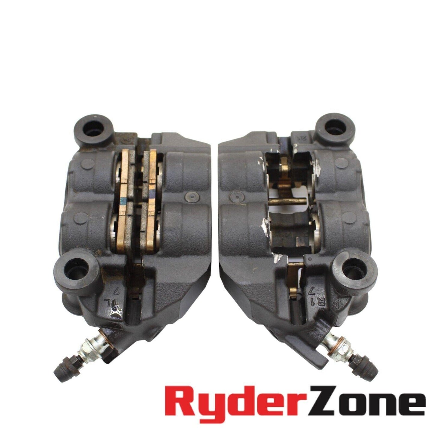 2020 - 2023 BMW S1000RR FRONT BRAKE CALIPER SET LEFT RIGHT NISSIN BOLTS HARDWARE