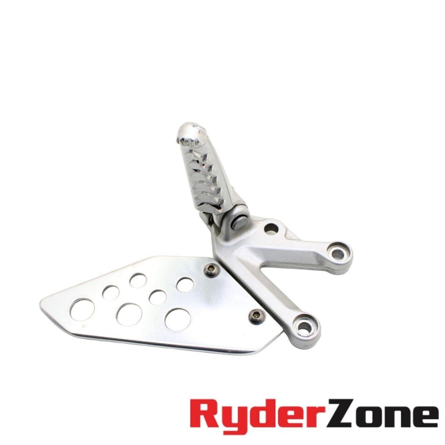 2004 - 2010 APRILIA RSV1000R REARSET SET LEFT RIGHT SIDE FOOT GUARD SILVER