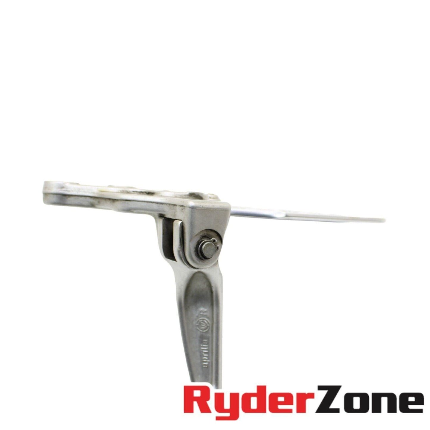 2004 - 2010 APRILIA RSV1000R REARSET SET LEFT RIGHT SIDE FOOT GUARD SILVER