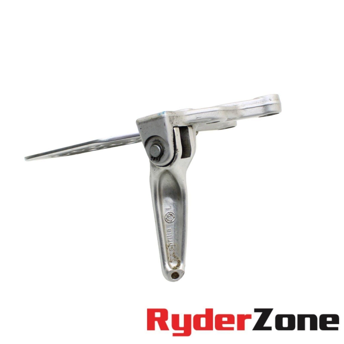 2004 - 2010 APRILIA RSV1000R REARSET SET LEFT RIGHT SIDE FOOT GUARD SILVER