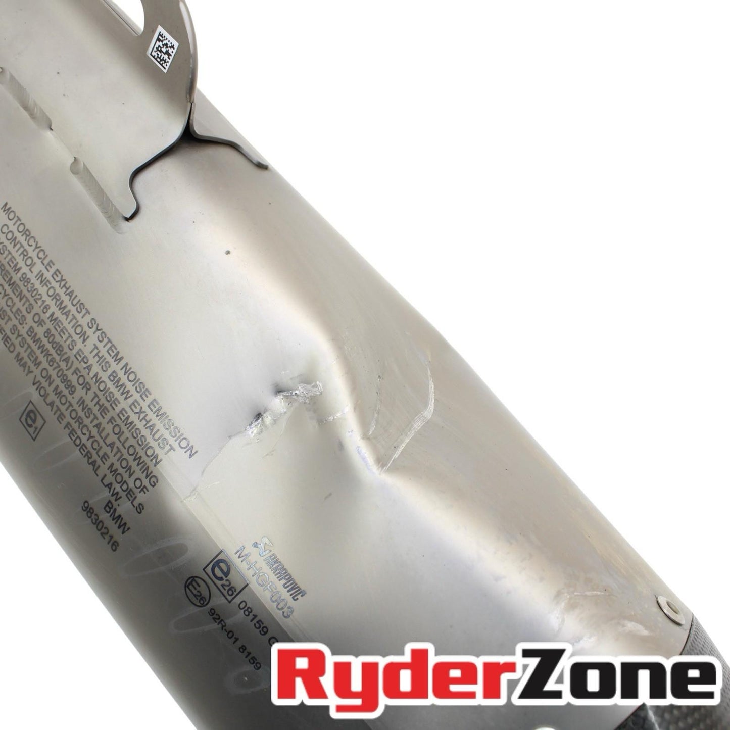 2020 - 2025 BMW S1000RR MUFFLER SLIP ON EXHAUST PIPE M SPORT STOCK