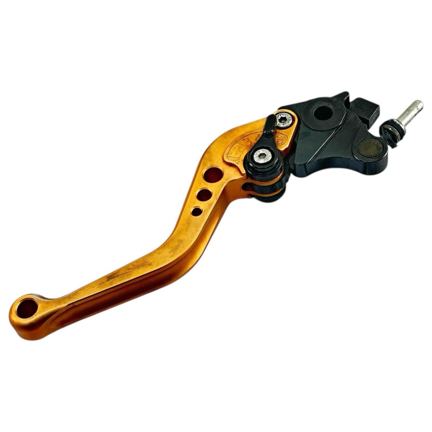 2007 2008 SUZUKI GSXR 1000 FRONT LEVERS CLUTCH BRAKE RIGHT LEFT SET ORANGE