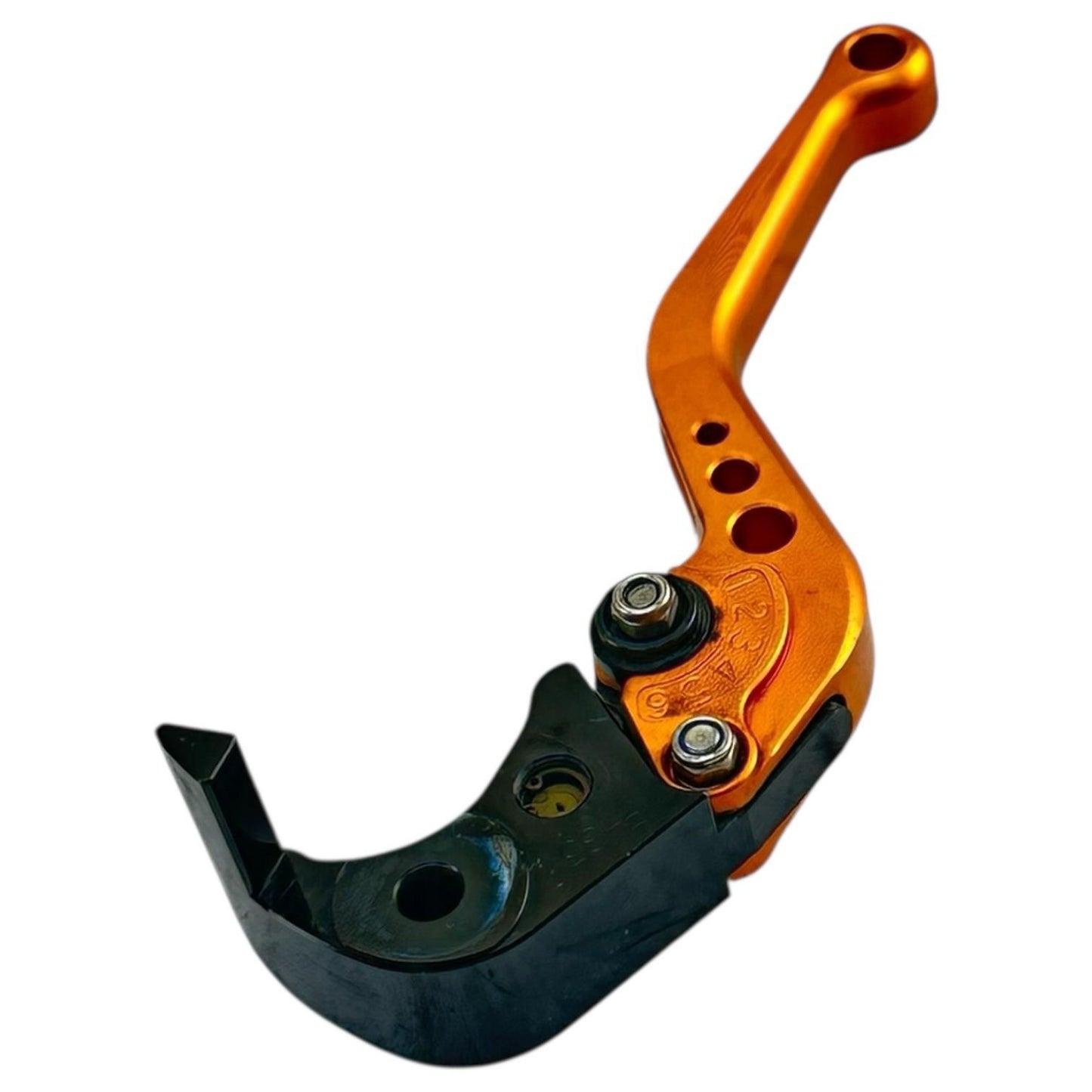 2007 2008 SUZUKI GSXR 1000 FRONT LEVERS CLUTCH BRAKE RIGHT LEFT SET ORANGE