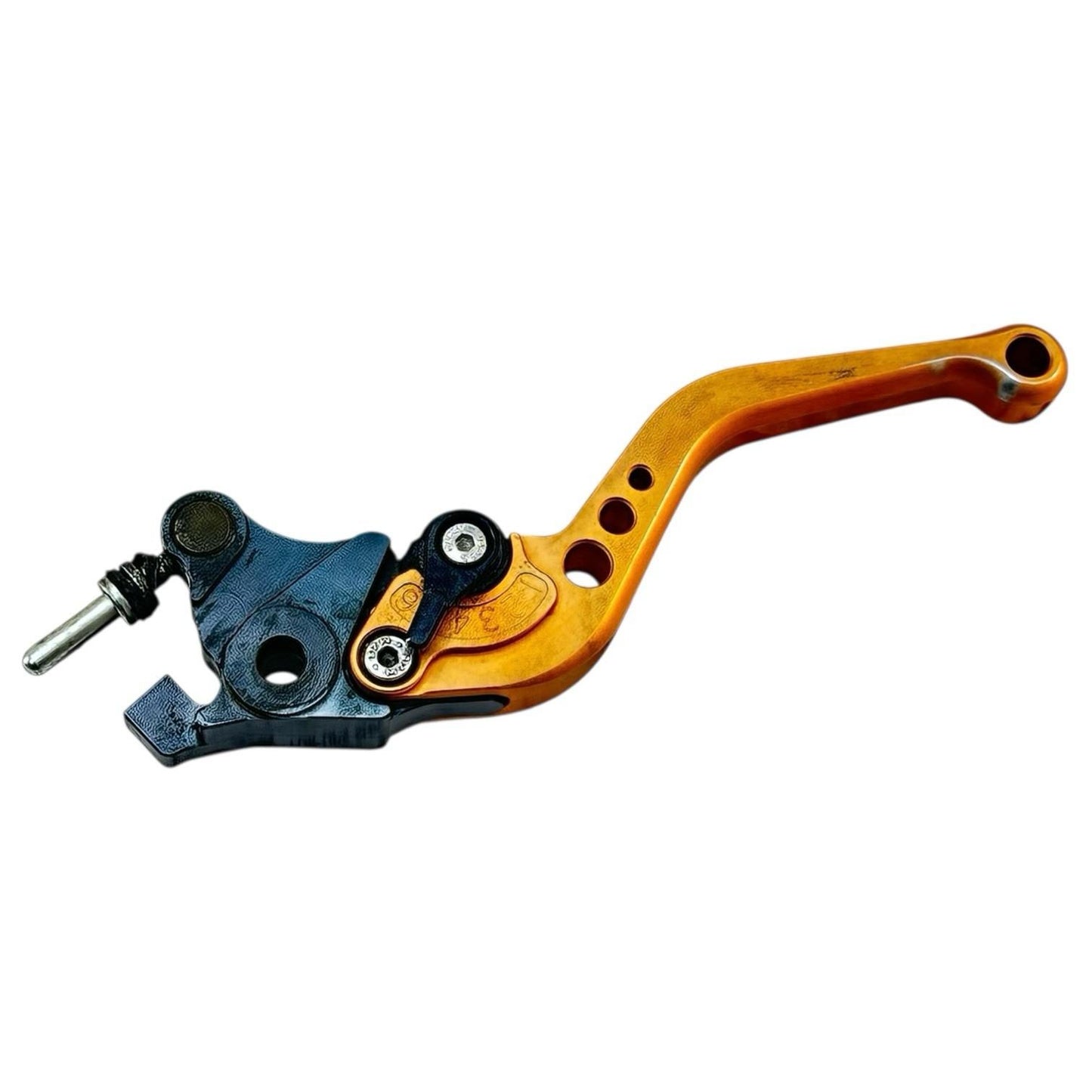 2007 2008 SUZUKI GSXR 1000 FRONT LEVERS CLUTCH BRAKE RIGHT LEFT SET ORANGE