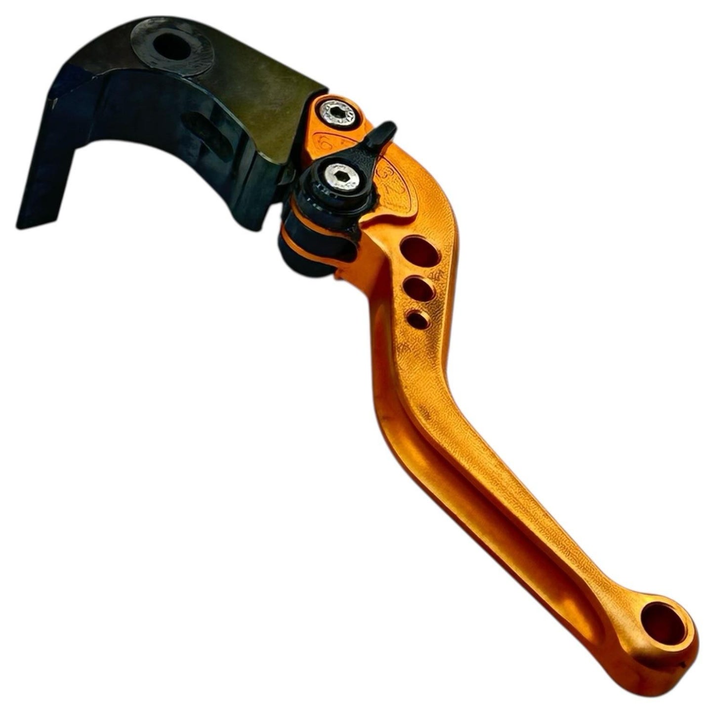 2007 2008 SUZUKI GSXR 1000 FRONT LEVERS CLUTCH BRAKE RIGHT LEFT SET ORANGE