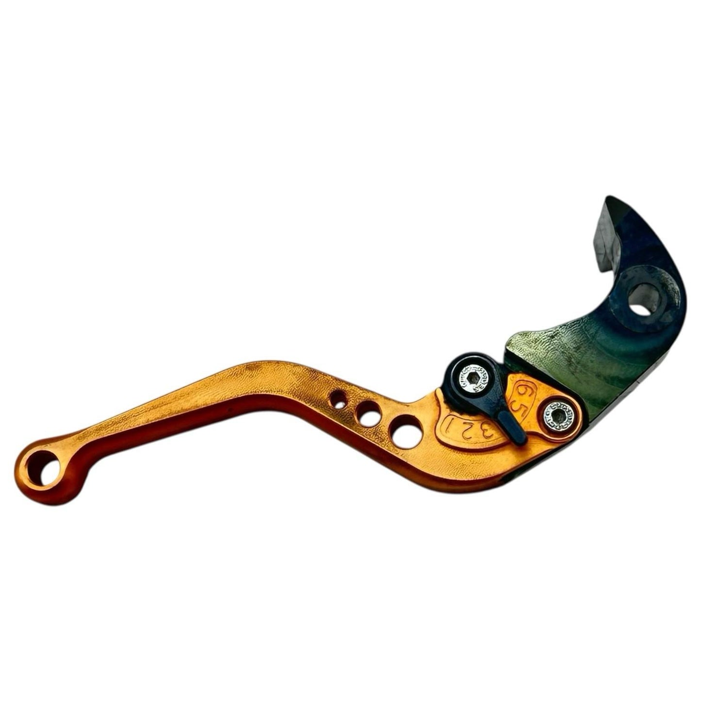 2007 2008 SUZUKI GSXR 1000 FRONT LEVERS CLUTCH BRAKE RIGHT LEFT SET ORANGE