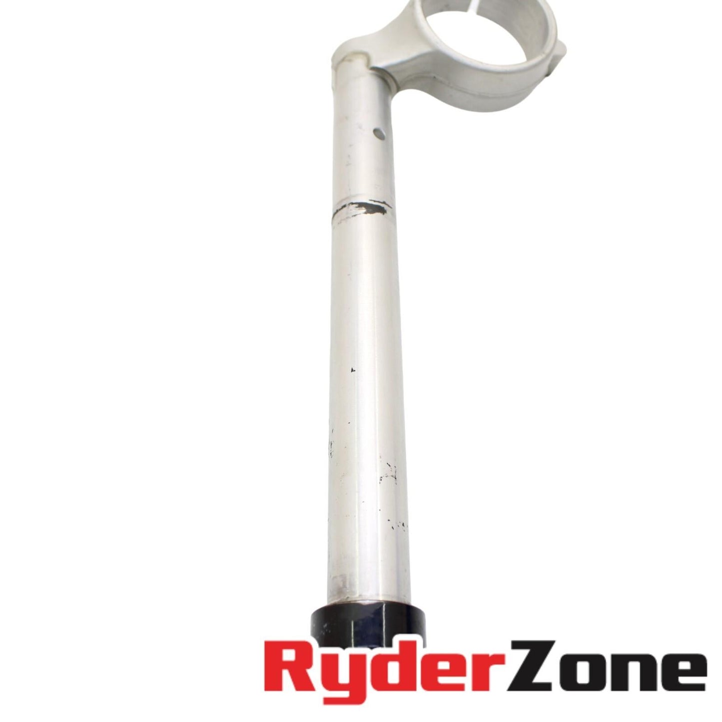 2005 2006 SUZUKI GSXR 1000 HANDLEBAR SET CLIP ON LEFT RIGHT PAIR SILVER STRAIGHT