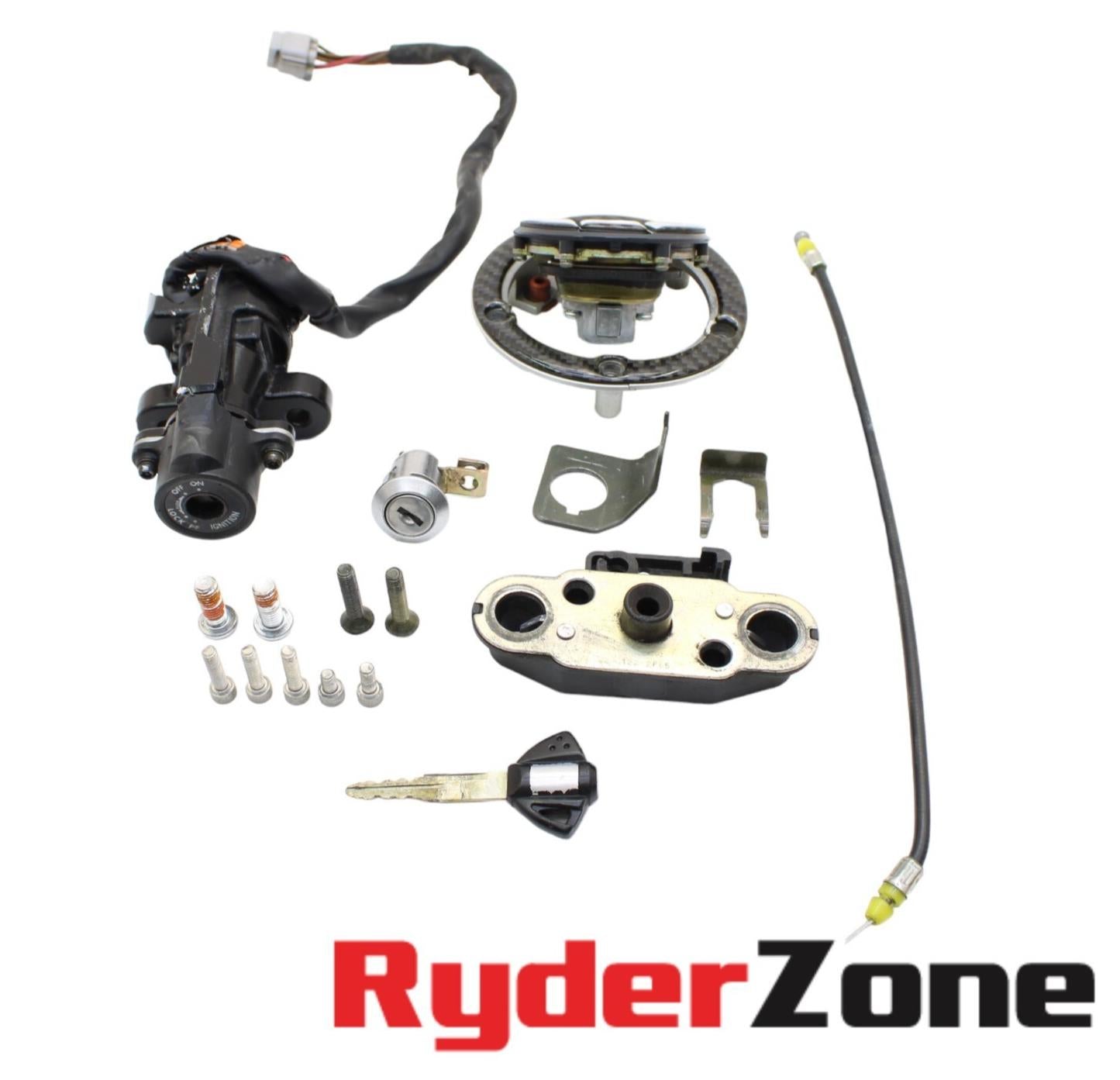 2005 2006 SUZUKI GSXR1000 LOCK SET IGNITION SEAT GAS CAP BOLTS 06-07 GSXR600 750