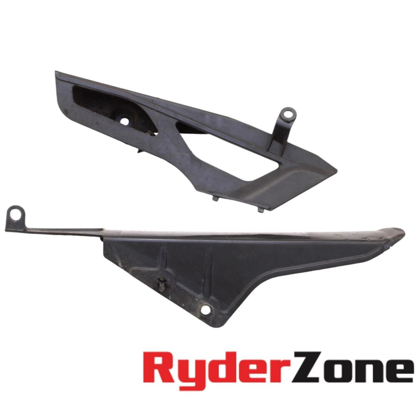 2005 2006 SUZUKI GSXR1000 CHAIN GUIDE SWINGARM GUARD PLASTIC BLACK STOCK