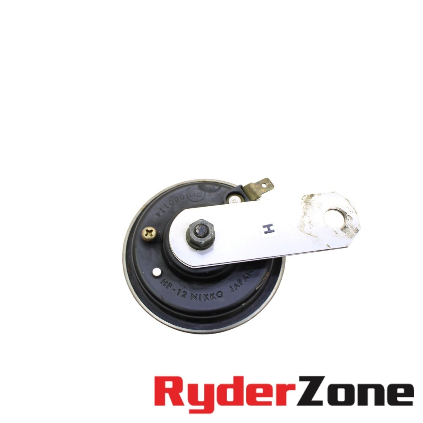 2005 2006 SUZUKI GSXR 1000 HORN ELECTRICAL HONK BRACKET SPEAKER BLACK STRAIGHT