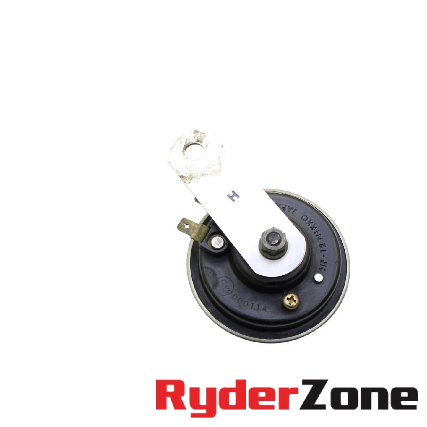 2005 2006 SUZUKI GSXR 1000 HORN ELECTRICAL HONK BRACKET SPEAKER BLACK STRAIGHT