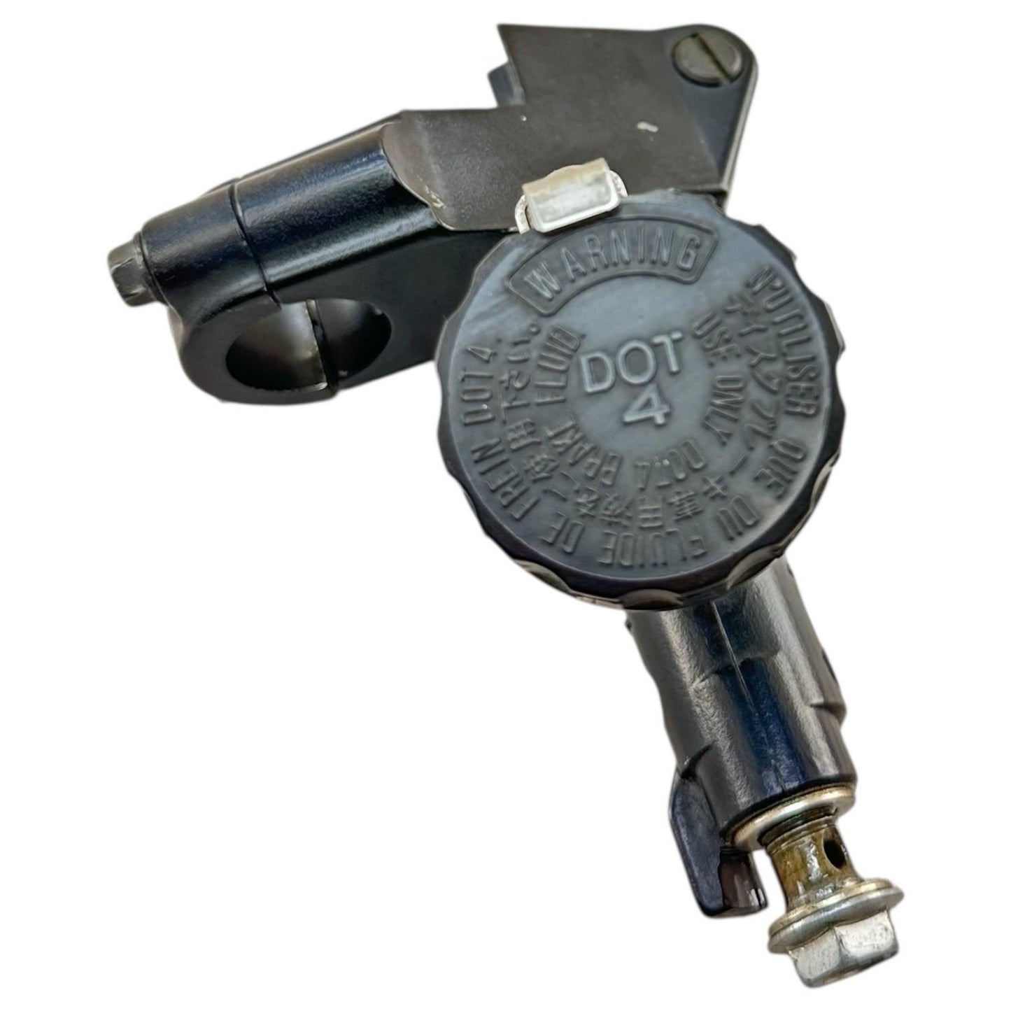 2007 2008 SUZUKI GSXR 1000 CLUTCH MASTER CYLINDER RESERVOIR CANISTER MOUNT STOCK