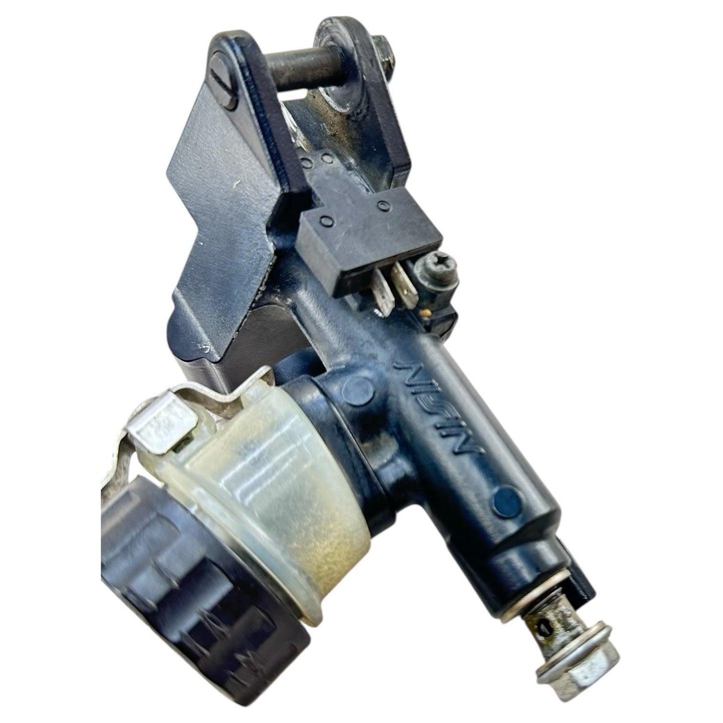 2007 2008 SUZUKI GSXR 1000 CLUTCH MASTER CYLINDER RESERVOIR CANISTER MOUNT STOCK