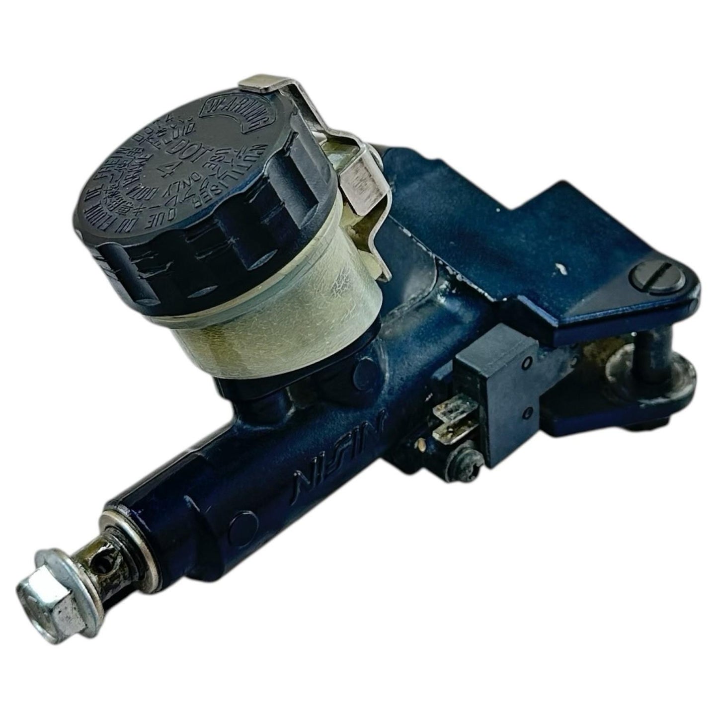 2007 2008 SUZUKI GSXR 1000 CLUTCH MASTER CYLINDER RESERVOIR CANISTER MOUNT STOCK