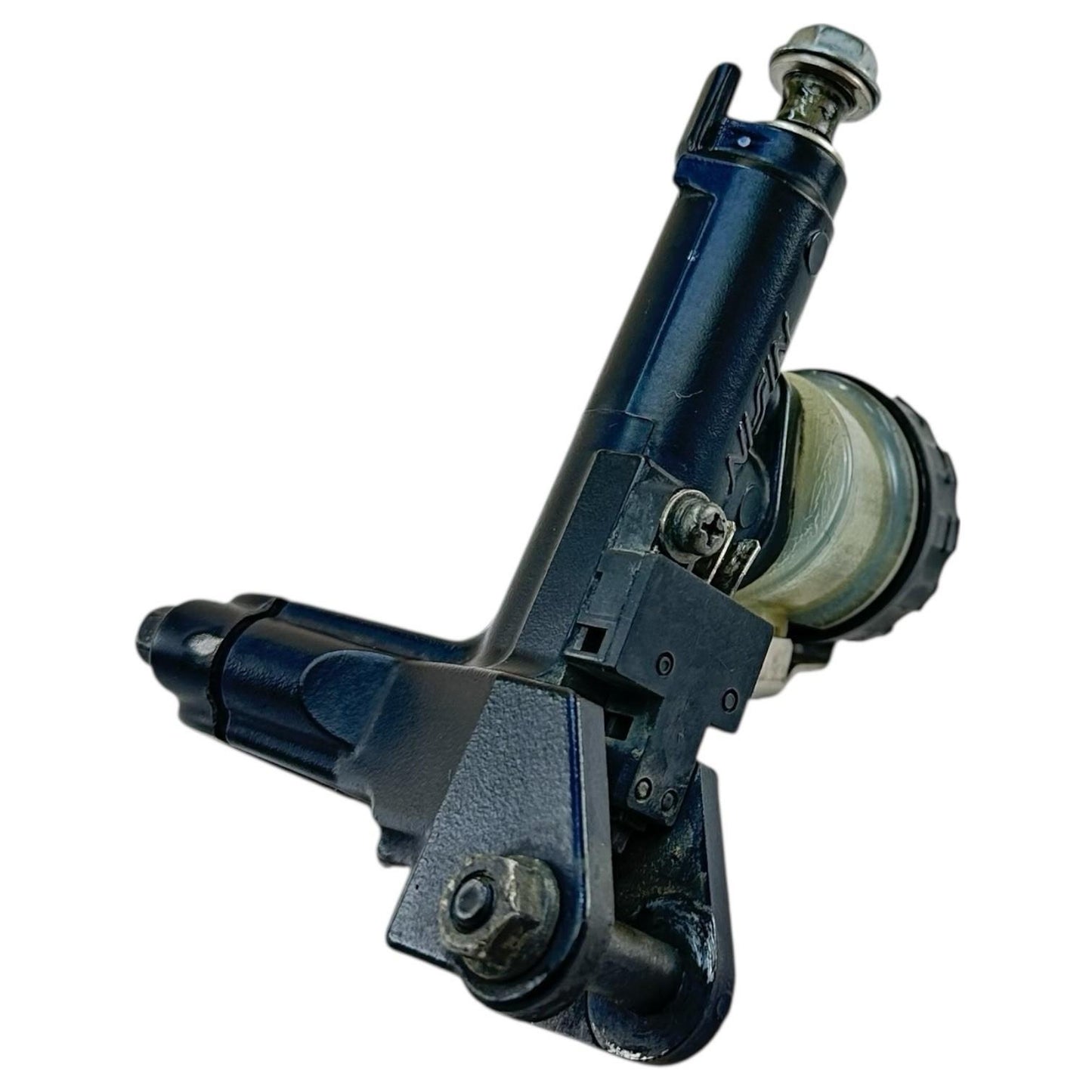 2007 2008 SUZUKI GSXR 1000 CLUTCH MASTER CYLINDER RESERVOIR CANISTER MOUNT STOCK