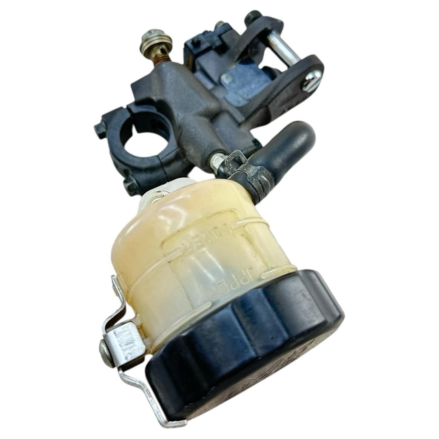 2007 2008 SUZUKI GSXR 1000 FRONT BRAKE MASTER CYLINDER RESERVOIR PERCH MOUNT