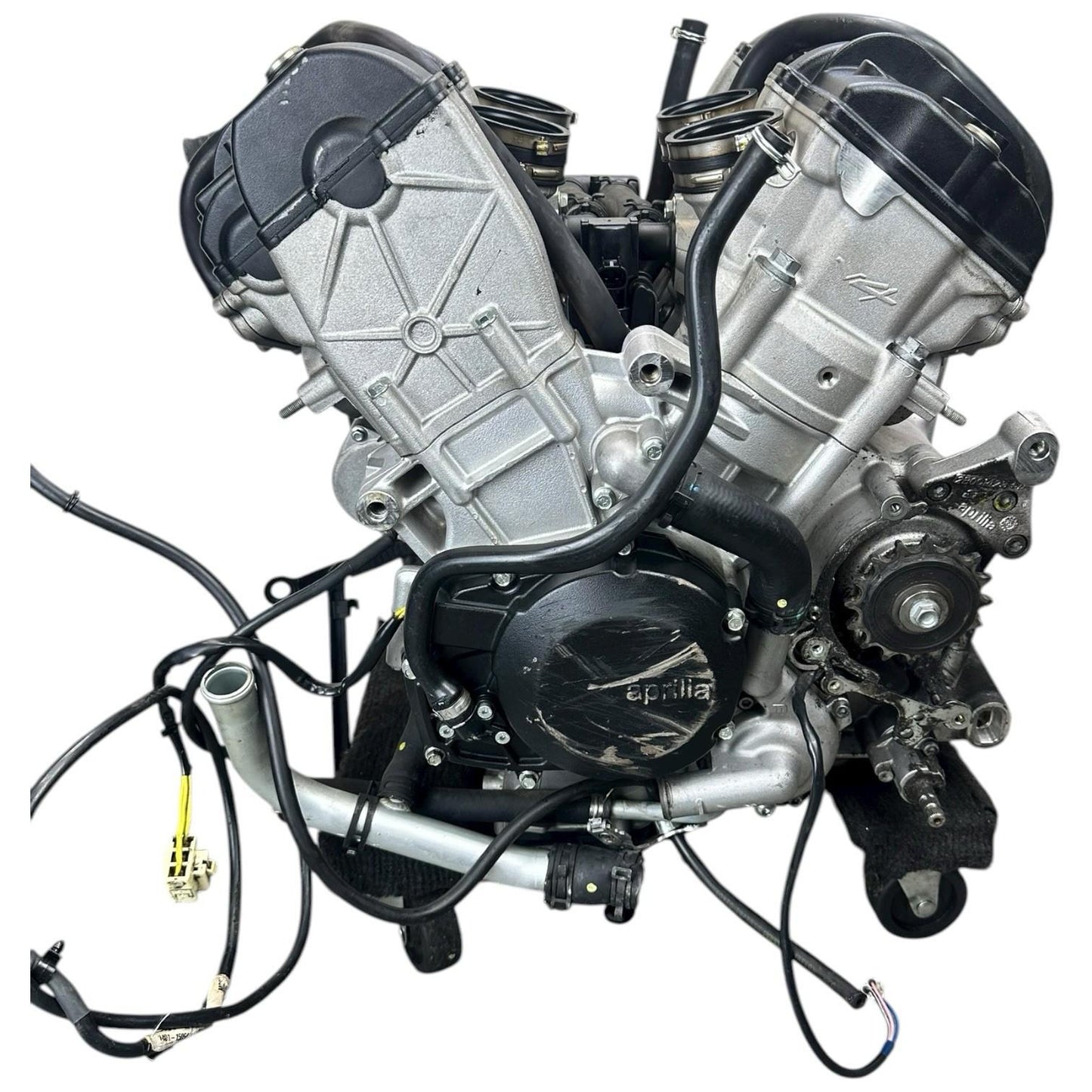 2015 2016 APRILIA RSV4 ENGINE MOTOR RUNS *TESTED COMPRESSION | 14,165 MILES*