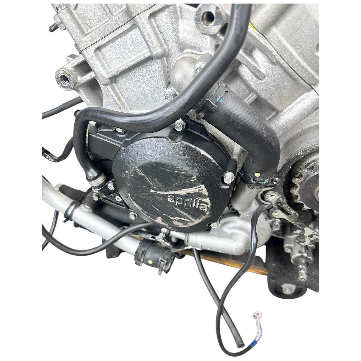 2015 2016 APRILIA RSV4 ENGINE MOTOR RUNS *TESTED COMPRESSION | 14,165 MILES*