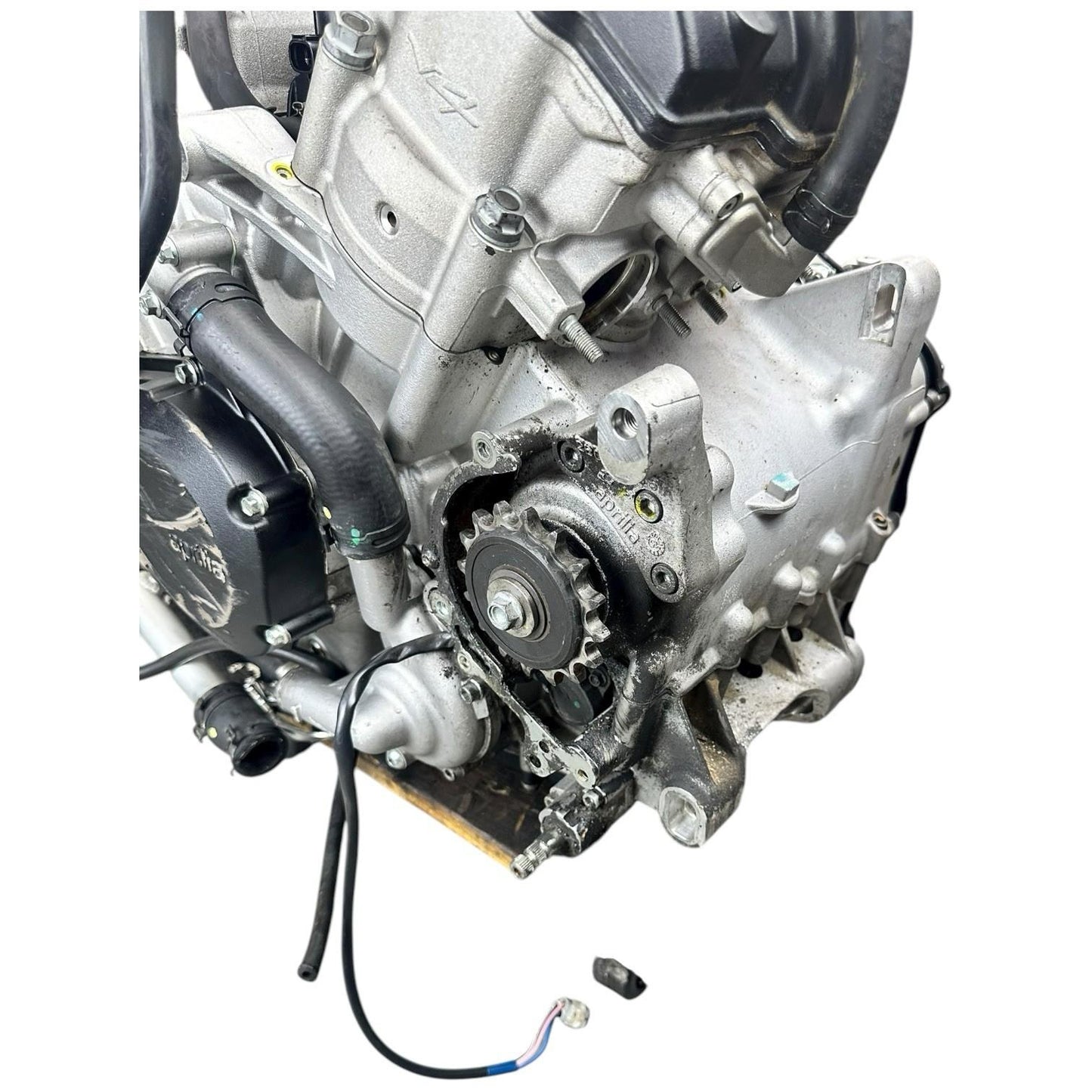 2015 2016 APRILIA RSV4 ENGINE MOTOR RUNS *TESTED COMPRESSION | 14,165 MILES*