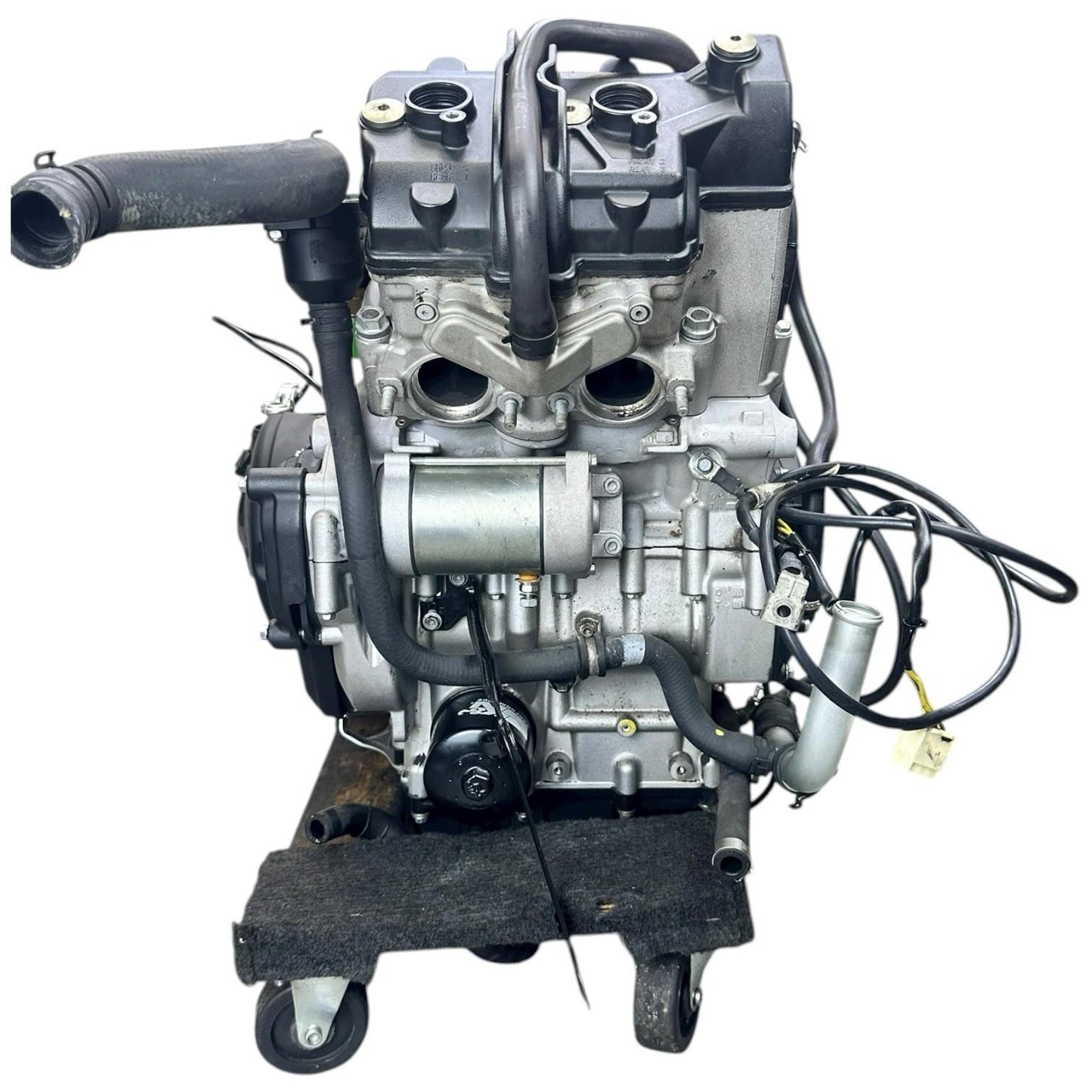 2015 2016 APRILIA RSV4 ENGINE MOTOR RUNS *TESTED COMPRESSION | 14,165 MILES*