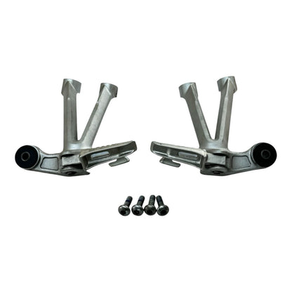 2007 2008 SUZUKI GSXR 1000 REAR PASSENGER PEGS BACK FOOT REST SET PAIR STOCK OEM