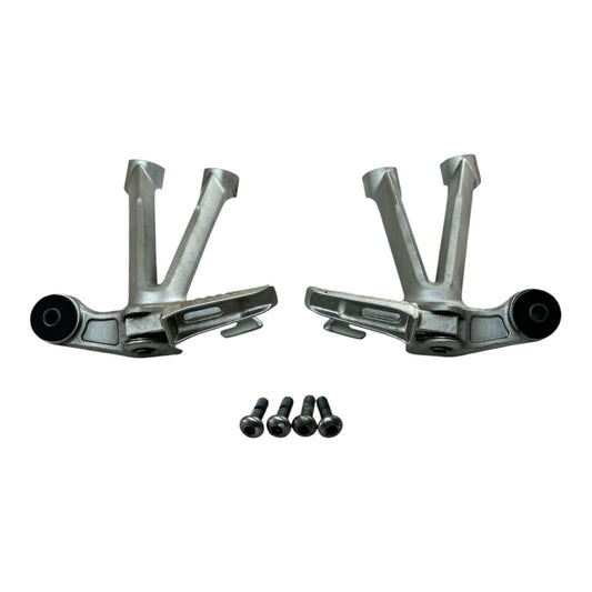 2007 2008 SUZUKI GSXR 1000 REAR PASSENGER PEGS BACK FOOT REST SET PAIR STOCK OEM