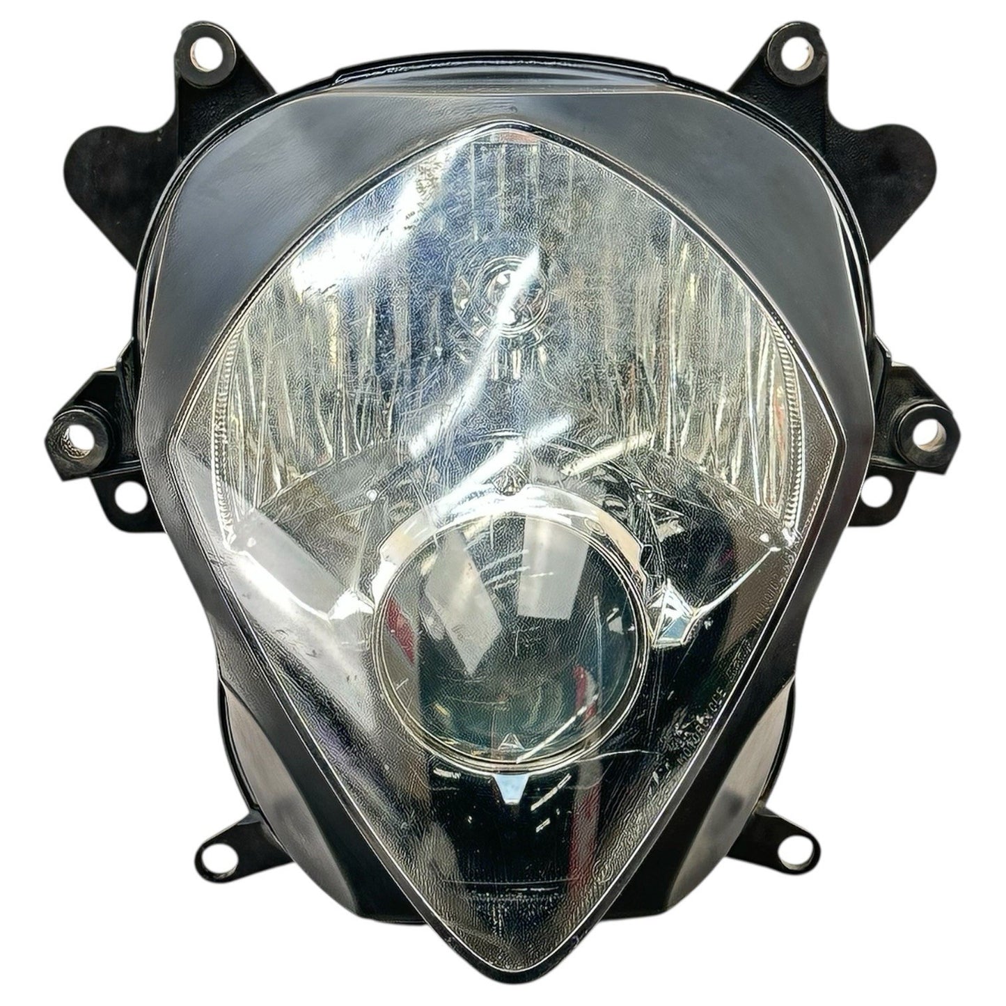 2007 2008 SUZUKI GSXR 1000 HEADLIGHT HEAD LAMP LIGHT ASSEMBLY HOUSING STOCK OEM